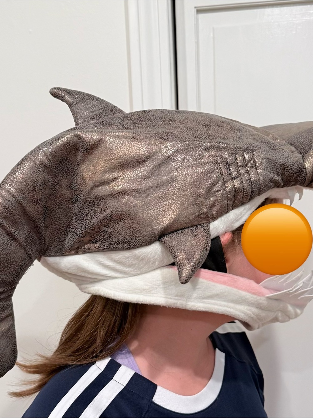Target Metallic Gray Hammerhead Shark Hat - Picture 3 of 6